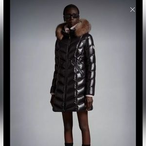 Moncler Fulmarus quilted down puffer coat with removable genuine fox fur